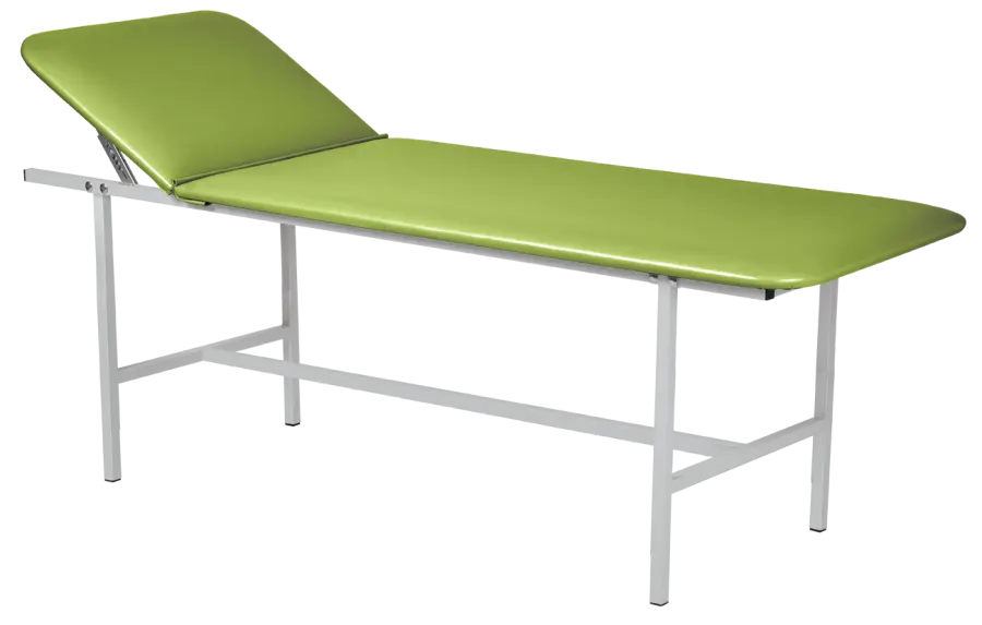 MEDISTAR 700 lehátko, výška 700 mm, polohovatelná opěrka hlavy, koženka jarní zeleň